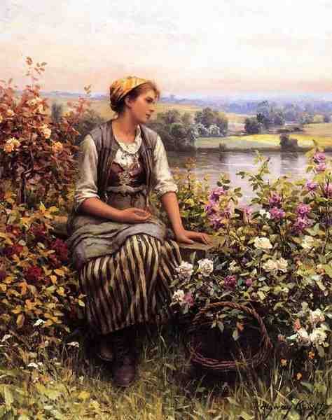 Knight Daniel Ridgway Daydreaming A4 Photo Print