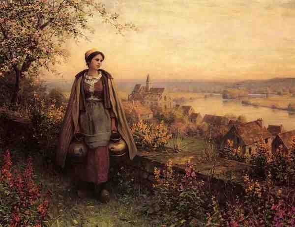 Knight Daniel Ridgway Springtime A4 Photo Print