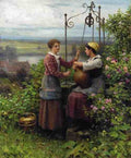 Knight Daniel Ridgway The Conversation A4 Photo Print