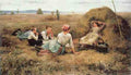 Knight Dr The Harvesters Resting Detail A4 Photo Print
