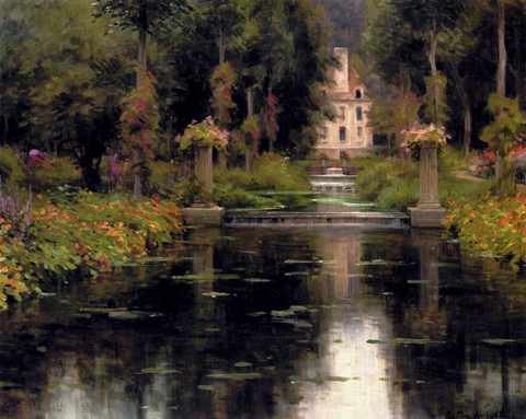 Knight Louis Aston View Of Chateaux A4 Photo Print