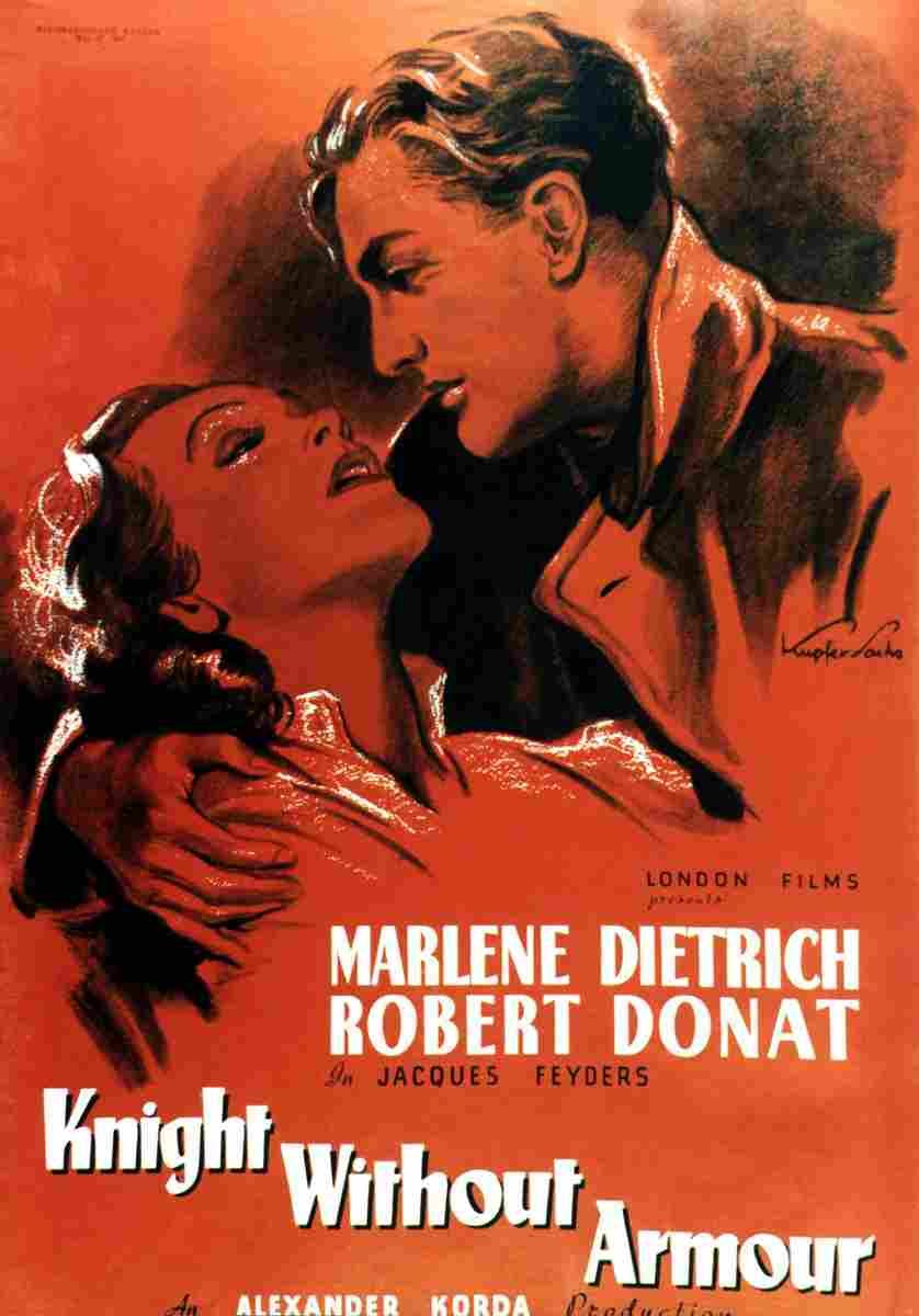 Knight Without Armor 01  film star poster A4 Photo Print