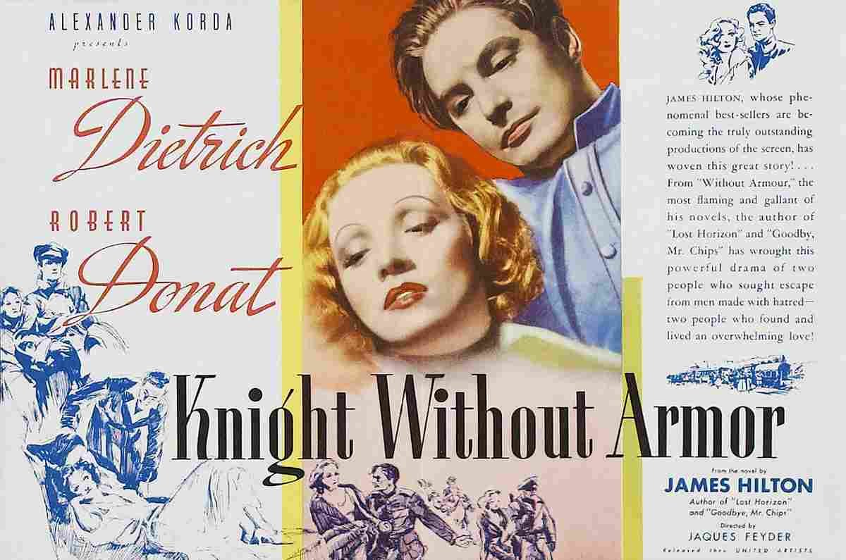Knight Without Armor 02  film star poster A4 Photo Print