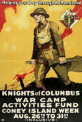 Knights War Camp Vintage Retro Advert Ads A4 Photo Print