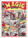 Knock Out Christmas Comic Vintage Retro Advert Poster A4 Photo Print 2