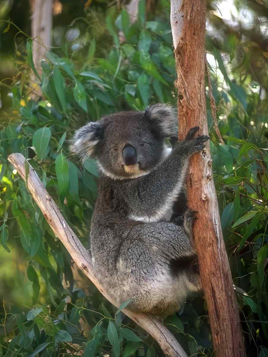 Koala Eucalyptus Rainforest A4 Photo Print