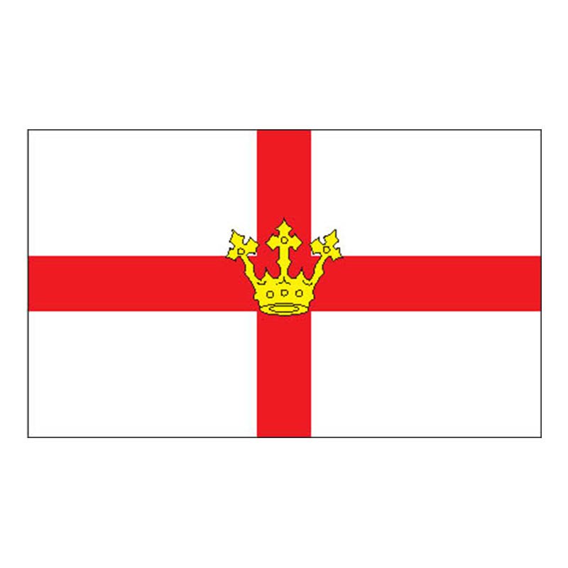 Koblenz City Flag N6810 A4 Photo Print