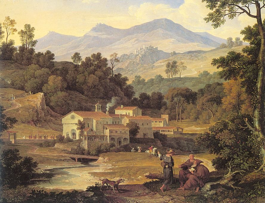 Koch Joseph Anton Austrian 1768 1839 Art A4 Photo Print