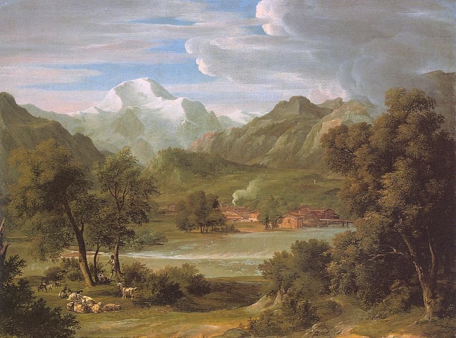 Koch Joseph Anton Austrian 1768 18391 Art A4 Photo Print