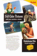 Kodach Miniature Beach Vintage Retro Advert Ads A4 Photo Print