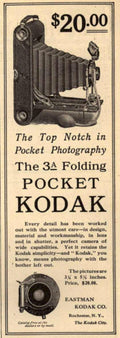 Kodak 3a Camera Vintage Retro Advert Ads A4 Photo Print