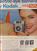 Kodak Beach Camera Vintage Retro Advert Ads A4 Photo Print