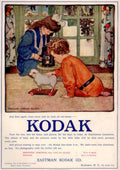 Kodak Brownie 1908 Vintage Retro Advert Ads A4 Photo Print