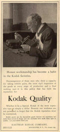 Kodak Brownie Camera Vintage Retro Advert Ads A4 Photo Print