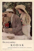Kodak Brownie Outing Vintage Retro Advert Ads A4 Photo Print