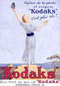 Kodak Camera Seaside Vintage Retro Advert Ads A4 Photo Print