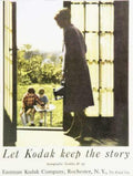 Kodak Children Vintage Retro Advert Ads A4 Photo Print