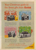 Kodak Christmas Gifts Vintage Retro Advert Ads A4 Photo Print