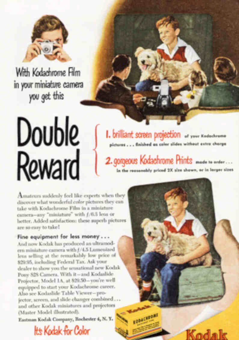 Kodak Chromafilm Boys Vintage Retro Advert Poster A4 Photo Print