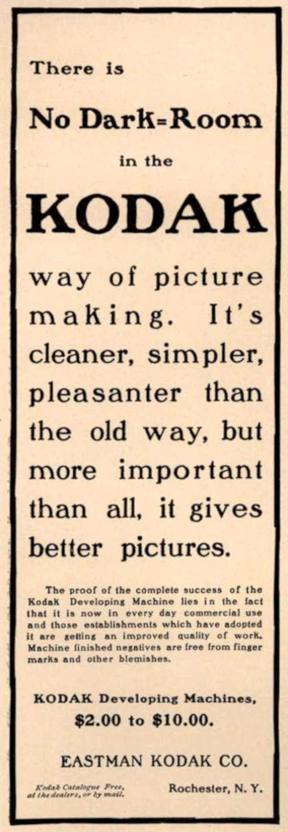 Kodak Developing Machines 2 Vintage Retro Advert Ads A4 Photo Print