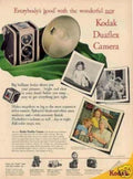 Kodak Duaflex Camera Vintage Retro Advert Ads A4 Photo Print