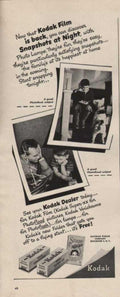 Kodak Family Snapshots Vintage Retro Advert Ads A4 Photo Print