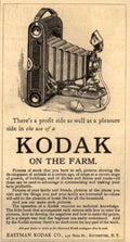 Kodak Farm Camera Vintage Retro Advert Ads A4 Photo Print