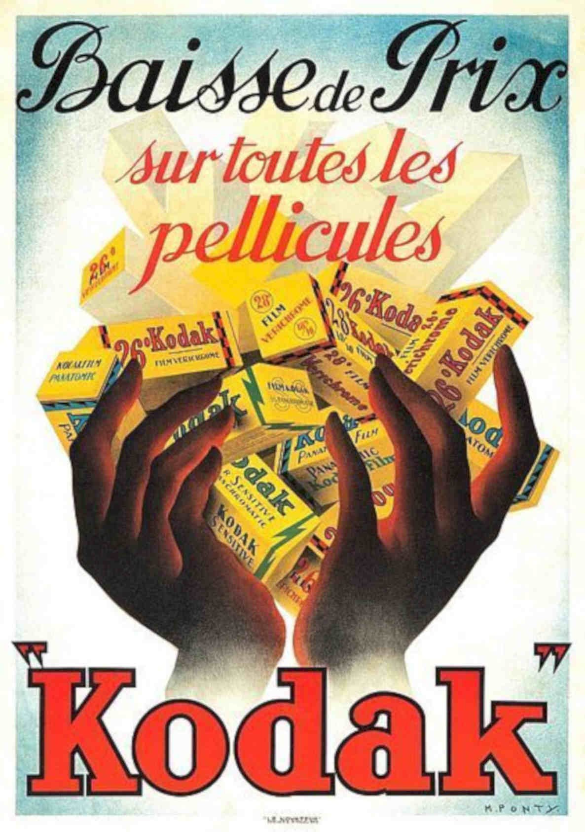 Kodak Film Boxes Vintage Retro Advert Poster A4 Photo Print