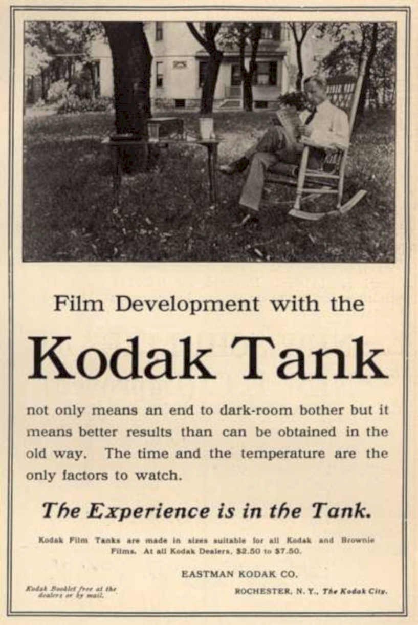 Kodak Film Chair Vintage Retro Advert Ads A4 Photo Print