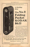 Kodak Folding Camera Vintage Retro Advert Ads A4 Photo Print