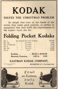 Kodak Folding Kodaks 2 Vintage Retro Advert Ads A4 Photo Print