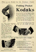 Kodak Folding Kodaks Vintage Retro Advert Ads A4 Photo Print