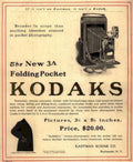 Kodak Folding Pocket Vintage Retro Advert Ads A4 Photo Print
