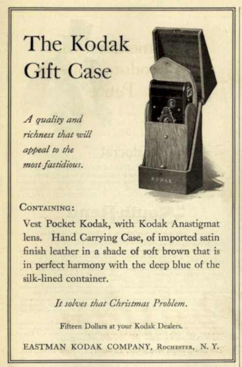 Kodak Gift Case Vintage Retro Advert Ads A4 Photo Print