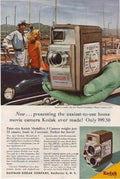 Kodak Medallion 8 Vintage Retro Advert Ads A4 Photo Print