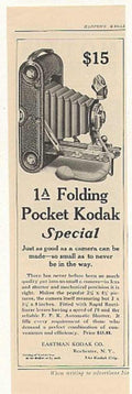 Kodak Onea Folding Vintage Retro Advert Ads A4 Photo Print