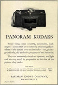 Kodak Panorama 1920s Vintage Retro Advert Ads A4 Photo Print