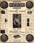 Kodak Paris 1903 Vintage Retro Advert Ads A4 Photo Print