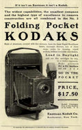 Kodak Pocket Camera Vintage Retro Advert Ads A4 Photo Print