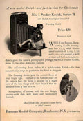 Kodak Pocket Ii Vintage Retro Advert Ads A4 Photo Print