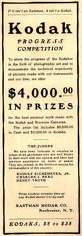 Kodak Progress Contest Vintage Retro Advert Ads A4 Photo Print