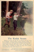 Kodak Scouts Boys Vintage Retro Advert Ads A4 Photo Print