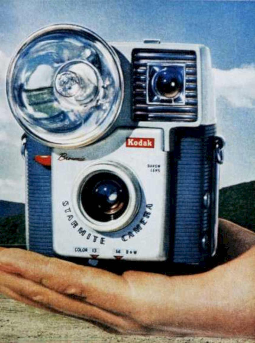 Kodak Starmite Camera Vintage Retro Advert Ads A4 Photo Print