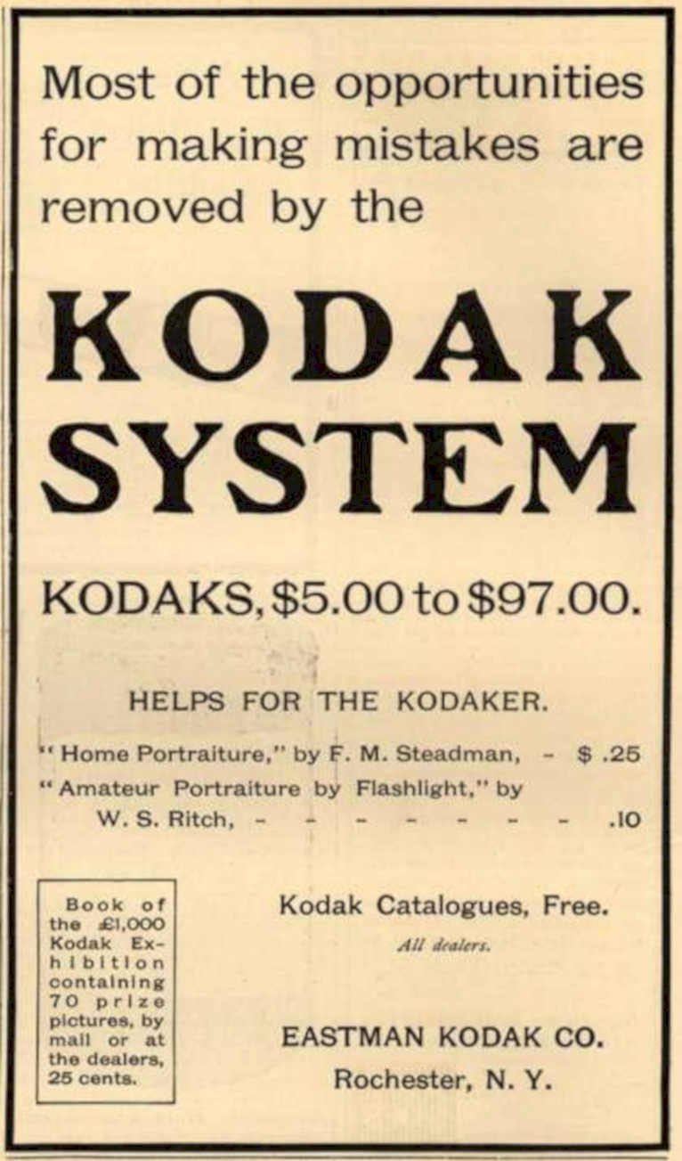 Kodak System Flyer Vintage Retro Advert Ads A4 Photo Print