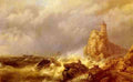 Koekkoek Hermanus A Shipwreck In Stormy Seas A4 Photo Print