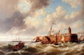 Koekkoek Hermanus Jr Almost Safe In Port A4 Photo Print