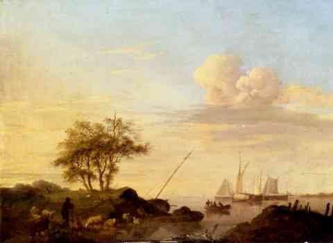 Koekkoek Johannes Hermanus Coming Ashore A4 Photo Print