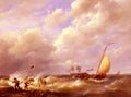 Koekkoek Willem A Sea Piece A4 Photo Print