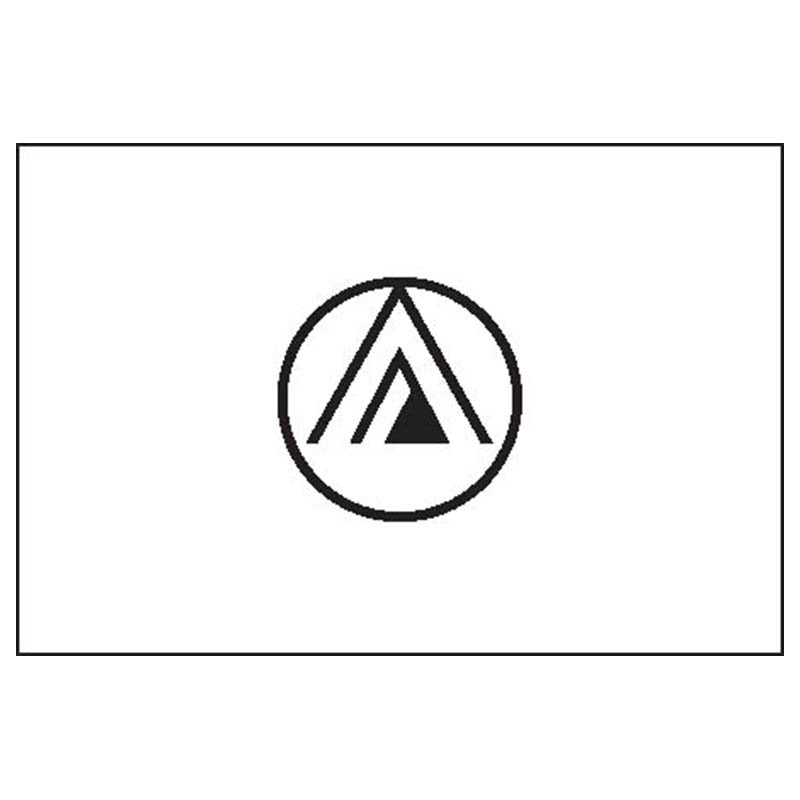 Kokubu City Flag N2656 A4 Photo Print