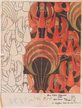 Koloman Moser backhausen interior texiles for the bristol hotel in bo Art A4 Photo Print